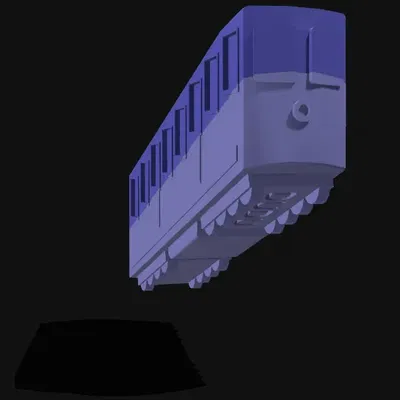 Mô Hình Tàu Kéo Núi Funicolar