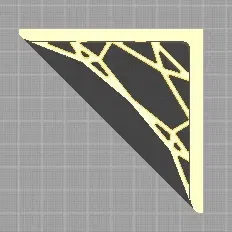 Giá đỡ có 4 lỗ để cố định