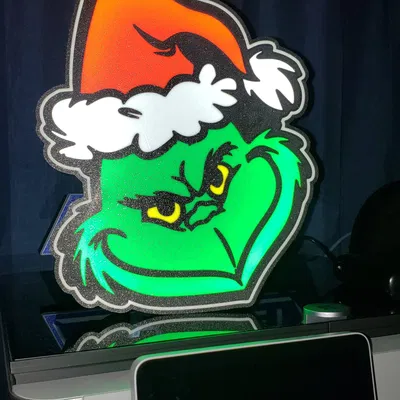 Hộp đèn Giáng sinh Grinch