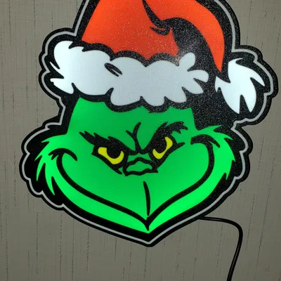 Hộp đèn Giáng sinh Grinch