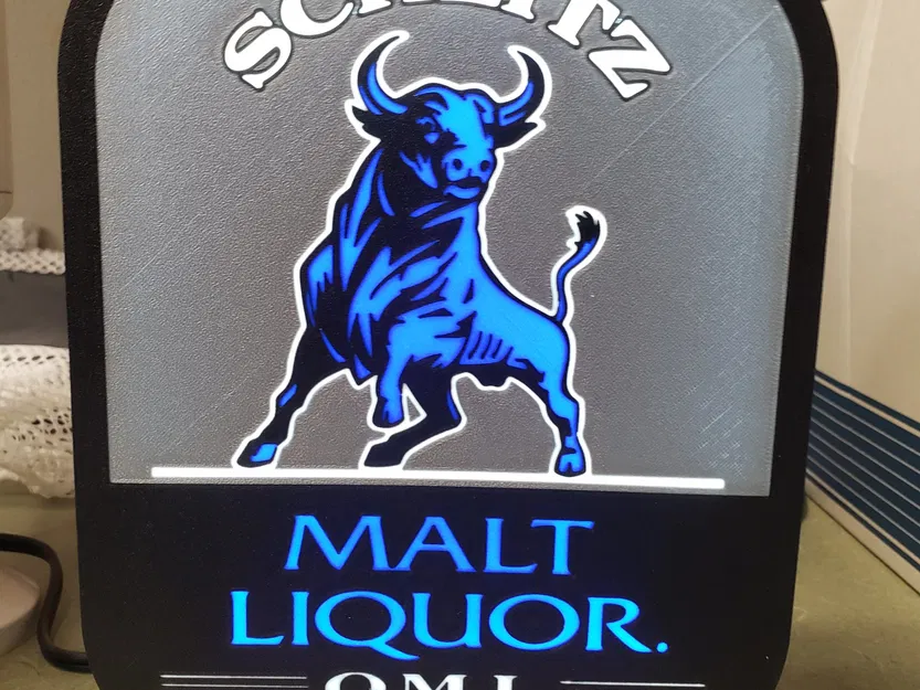 Hộp Đèn Bia Schlitz - Image 1