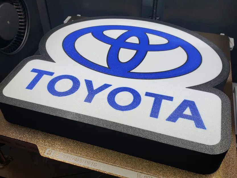 Hộp đèn Toyota - Image 1