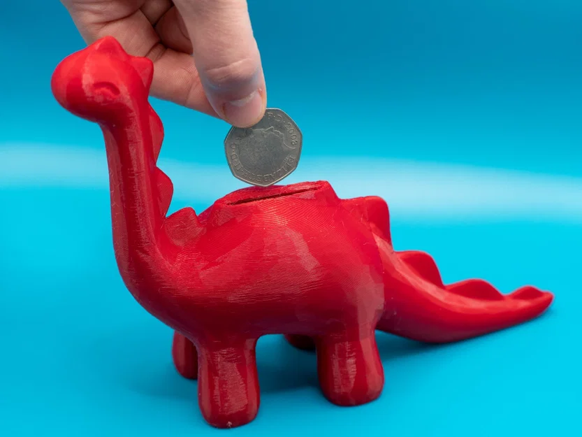 Dinosaur Piggy Bank - Image 1