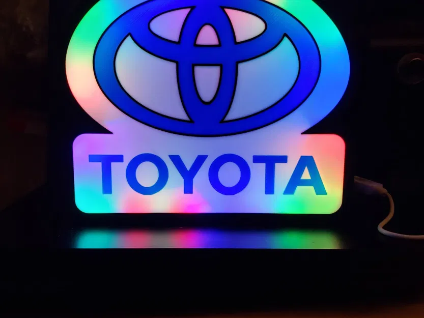 Hộp đèn Toyota - Image 3