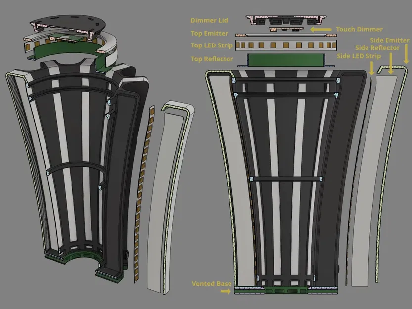 Đèn Tháp LED (21cm) - Image 10