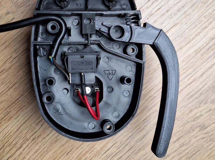 Tay cầm công tắc máy ASGATEC scarifier - Image 2