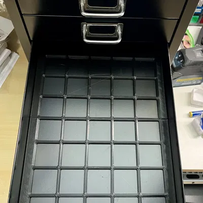 Đế Gridfinity Cho Tủ Ngăn Kéo Bisley