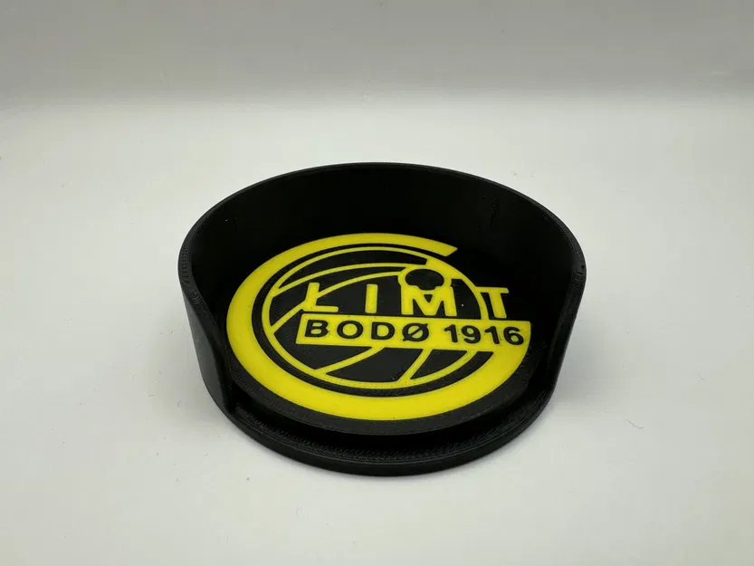 Bodø Glimt Coaster & Holder - Image 1