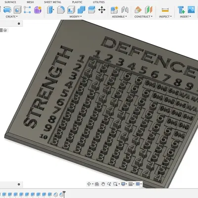 Bảng "To Wound" cho Game Chiến Thuật Middle-earth