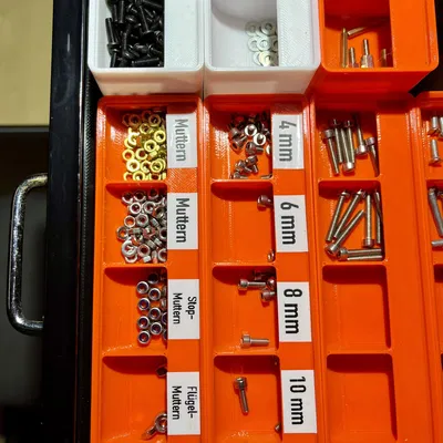 Đế Gridfinity Cho Tủ Ngăn Kéo Bisley