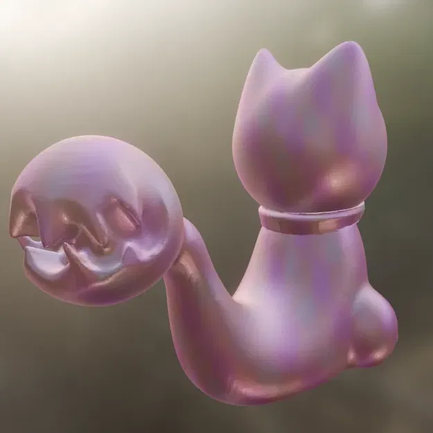 Chibi Monster-Tailed Cat - Image 3