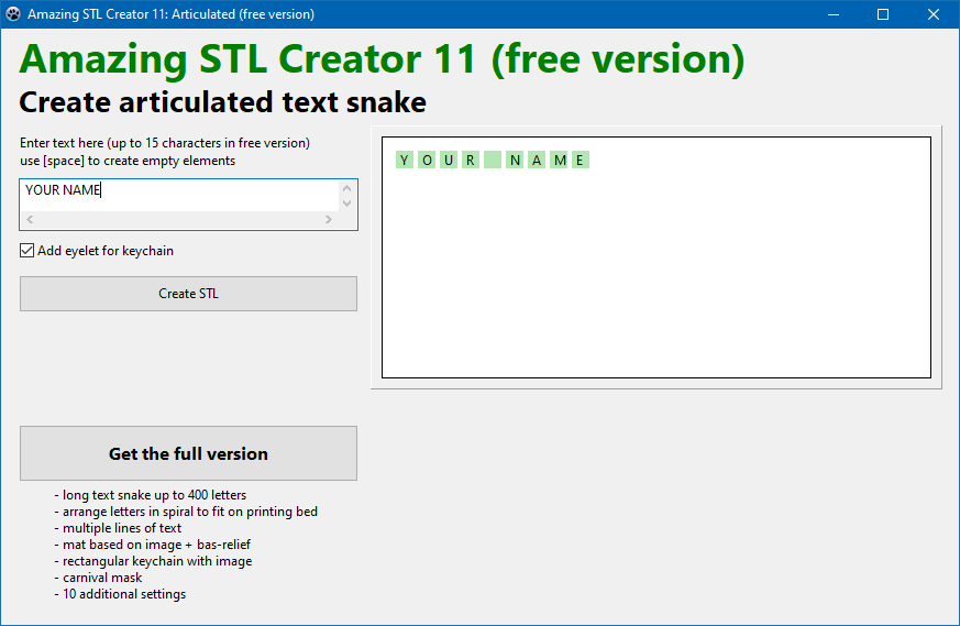App Tạo Móc Khóa Chữ Khớp Nối - Image 2