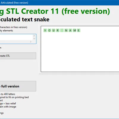 App Tạo Móc Khóa Chữ Khớp Nối