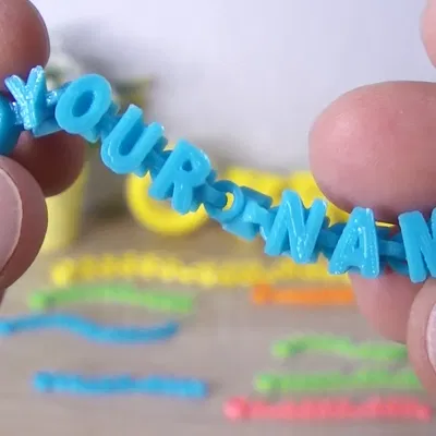 App Tạo Móc Khóa Chữ Khớp Nối