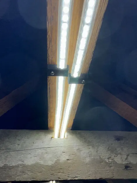 LED-Strip clips 14mm X 7mm (Waterproof outdoor models) - Image 1