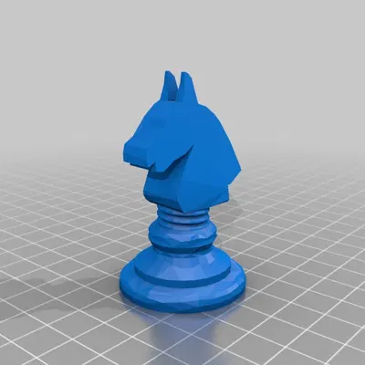 Bộ Quân Cờ Vua 3D Đơn Giản