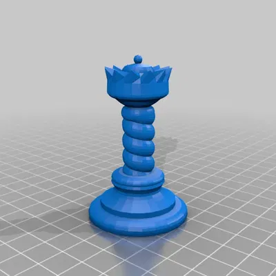 Bộ Quân Cờ Vua 3D Đơn Giản