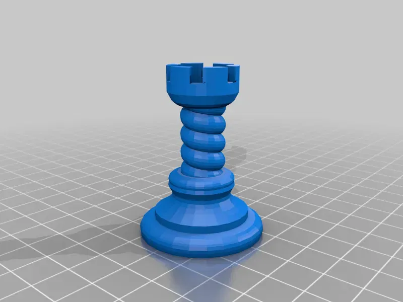 Bộ Quân Cờ Vua 3D Đơn Giản - Image 4