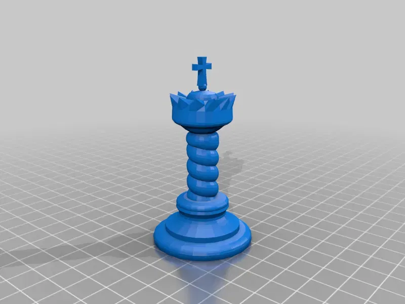 Bộ Quân Cờ Vua 3D Đơn Giản - Image 5