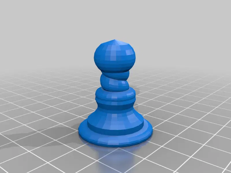 Bộ Quân Cờ Vua 3D Đơn Giản - Image 6