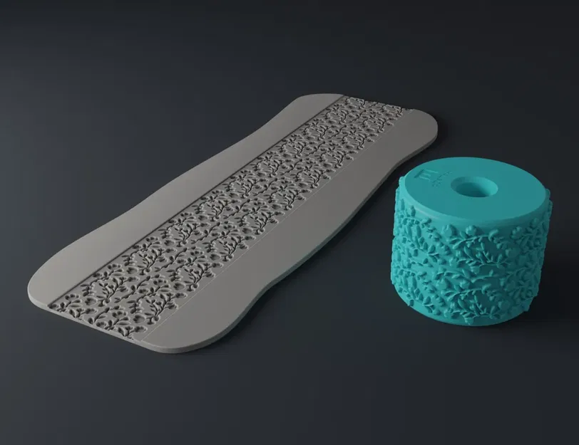 Con lăn dập vân hoa văn giữa #17 - Image 2