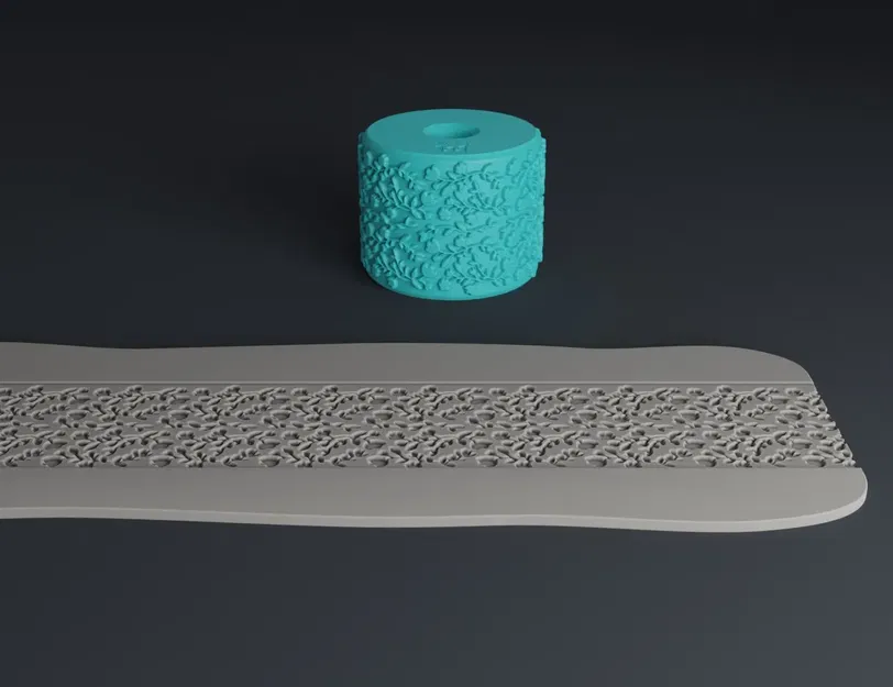 Con lăn dập vân hoa văn giữa #17 - Image 3