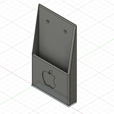 Giá Treo Tường iPhone Có Lỗ Để Dây Sạc