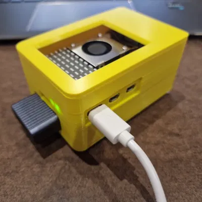 Hộp tản nhiệt cho Raspberry Pi 5 và SSD NVME 2280