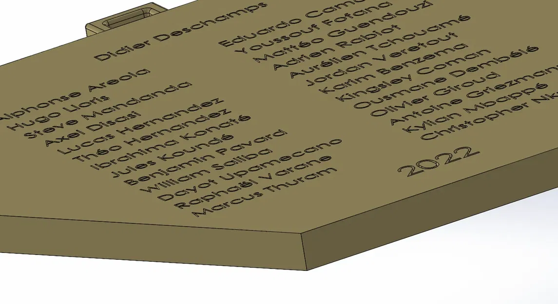 Móc Khóa Đội Tuyển Pháp World Cup 2022 - Image 4