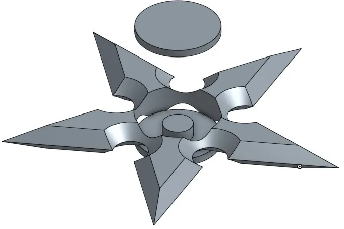 Mô Hình Ninja Star Fidget - Image 1