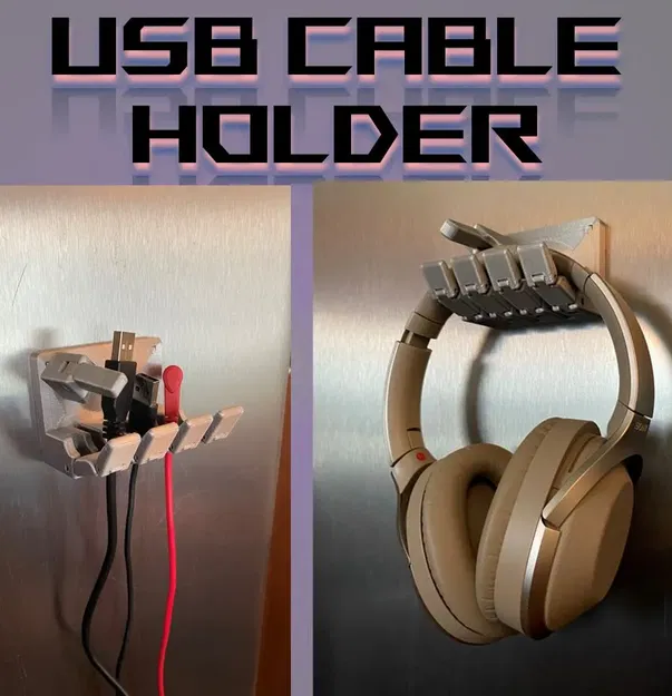 Giá Treo/Kẹp Dây USB và Dây Đo Kiểm - Image 1