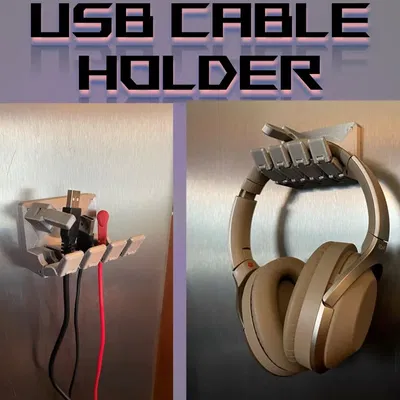 Giá Treo/Kẹp Dây USB và Dây Đo Kiểm