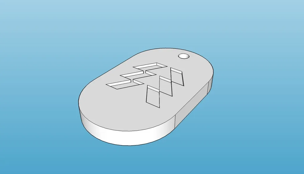 Móc Khóa Logo Hunter Destiny - Image 2