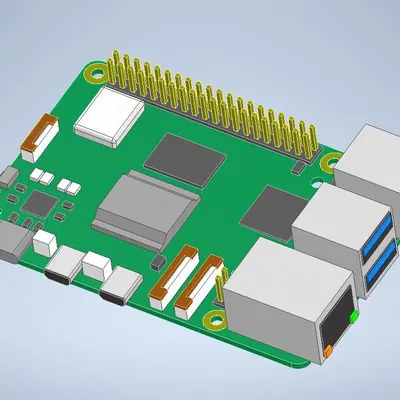 Mô Hình Raspberry Pi 5