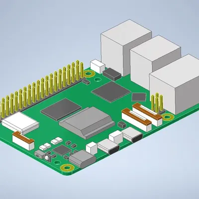 Mô Hình Raspberry Pi 5