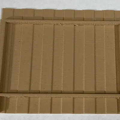 Mô hình hàng rào và cổng bằng gỗ