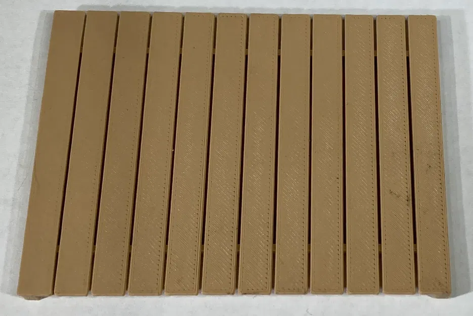 Mô hình hàng rào và cổng bằng gỗ - Image 2