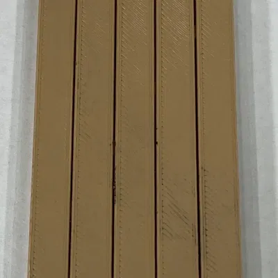 Mô hình hàng rào và cổng bằng gỗ