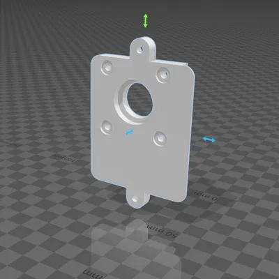 Tấm Gắn Bộ Cấp Liệu UM2+ Bên Phải Cho Bộ Đùn Thứ Hai