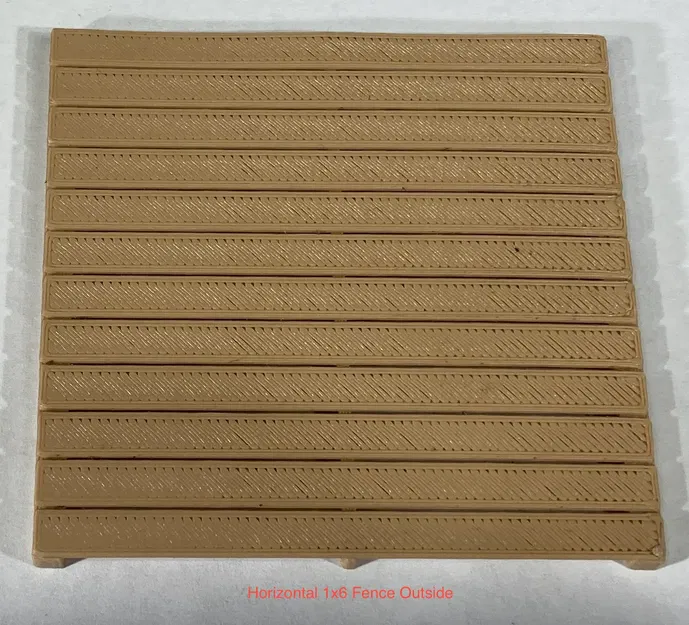 Mô hình hàng rào và cổng bằng gỗ - Image 14