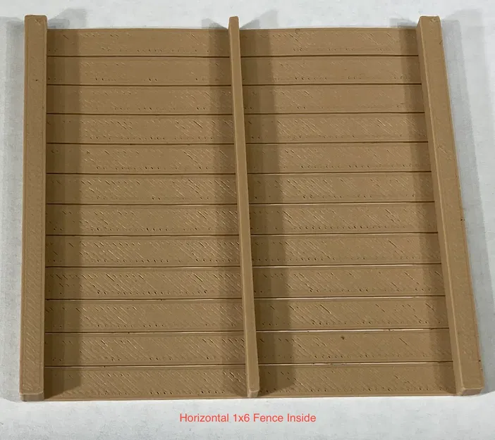 Mô hình hàng rào và cổng bằng gỗ - Image 15