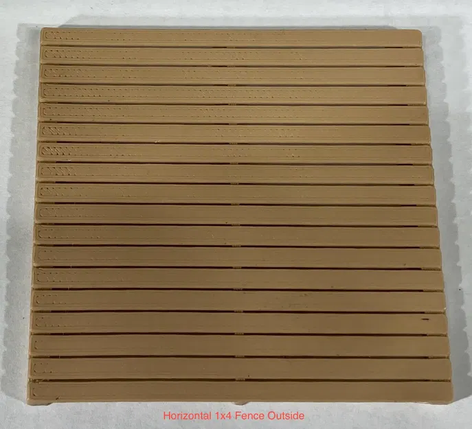 Mô hình hàng rào và cổng bằng gỗ - Image 16