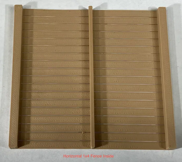 Mô hình hàng rào và cổng bằng gỗ - Image 17