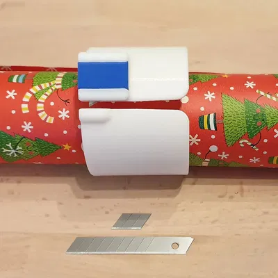 Dao Cắt Giấy Gói Quà Giáng Sinh Cho Lưỡi Dao Tách Rời (Snap Off)