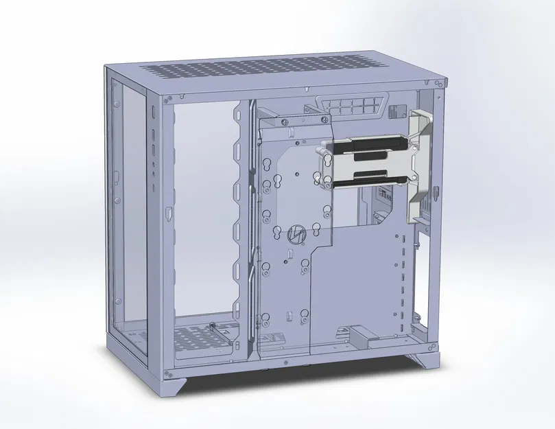 Holder cho Corsair Commander Pro & LED node cho Lian Li o11 dynamic - Image 1