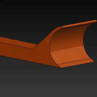 Scratch ice like a real snowplow