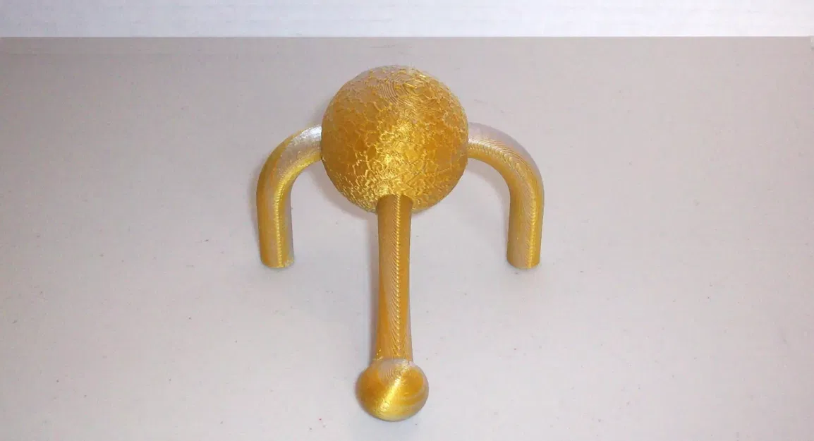 Tay nắm C hình quả cầu kiểu cách - Image 1