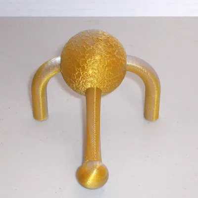 Tay nắm C hình quả cầu kiểu cách