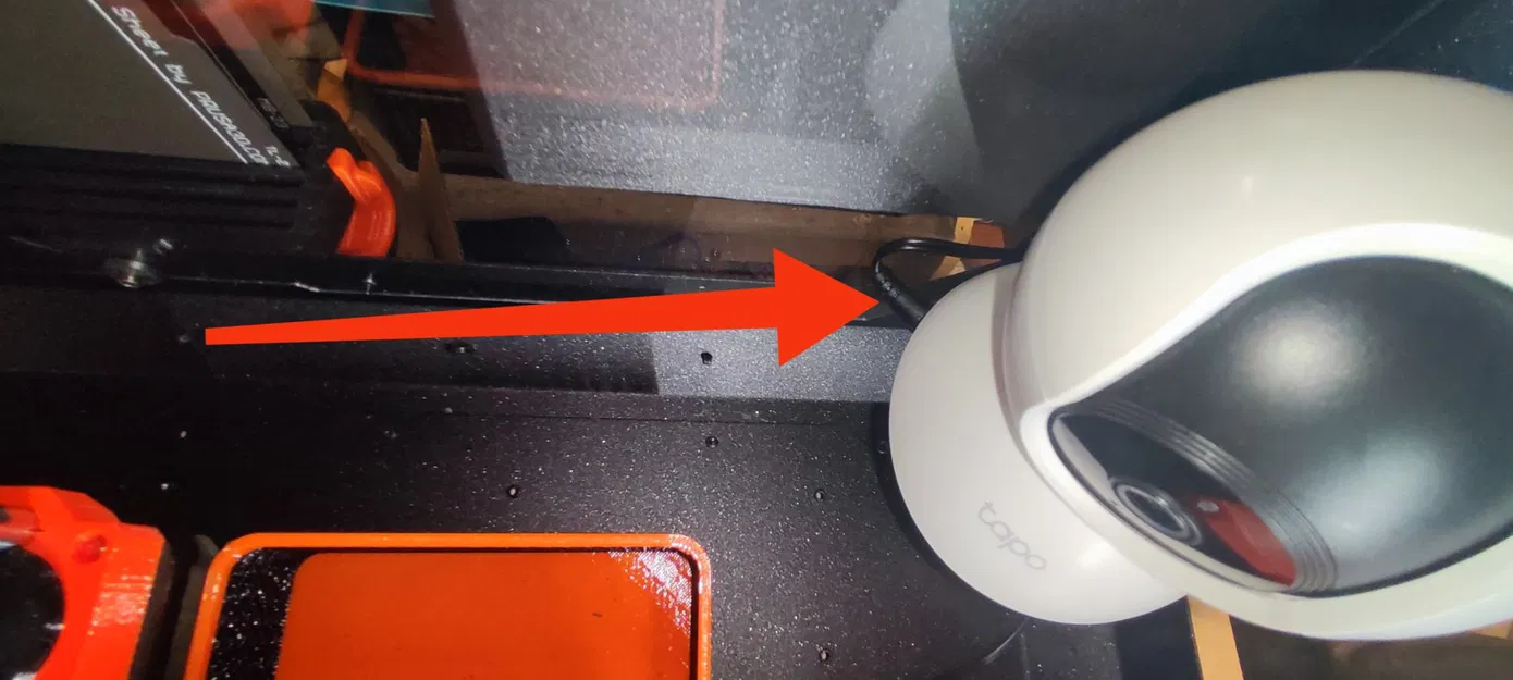Tp-Link camera (C200, C210, etc.) mount for Prusa Enclosure - Image 3