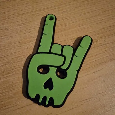 Móc Khóa "Rock on"